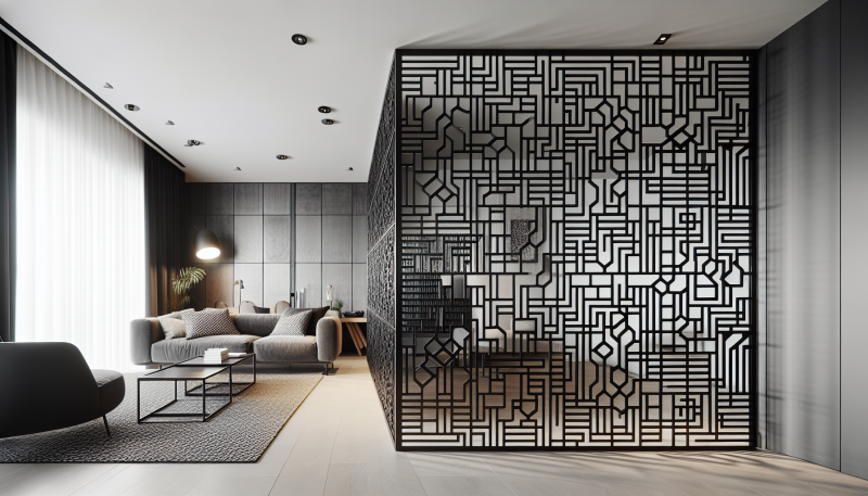 Claustra metal sur mesure