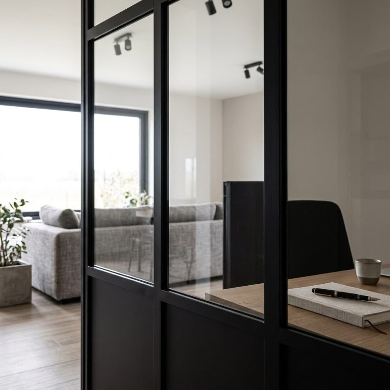 Cloison de séparation de bureau