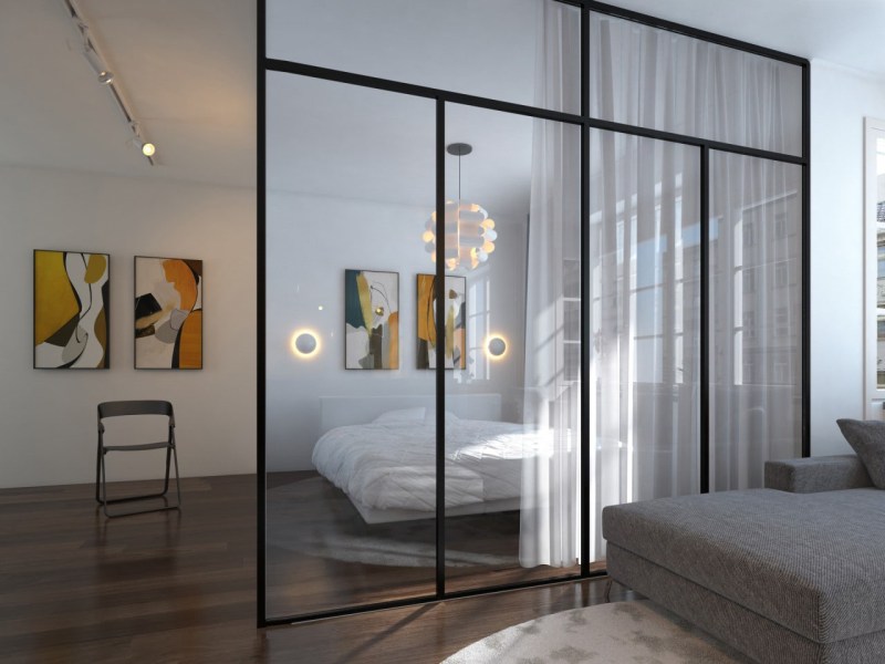 Cloison de séparation de chambre